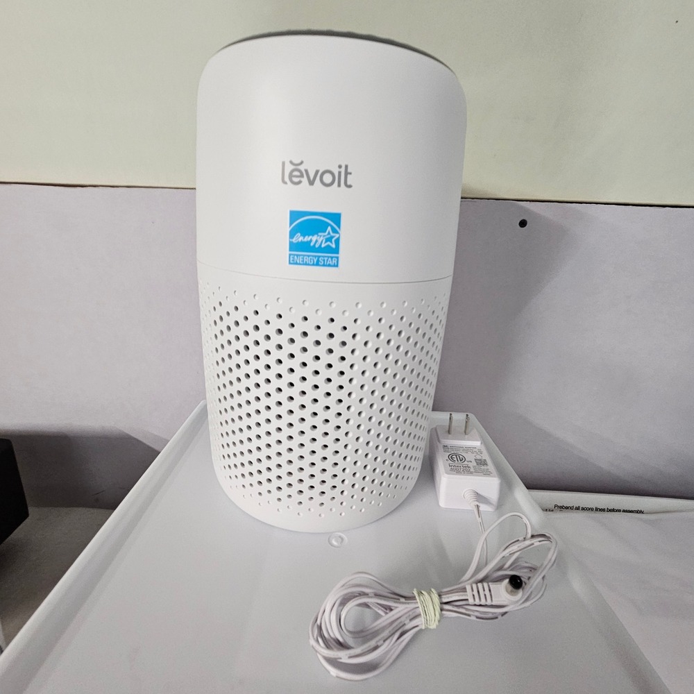Levoit Core Mini-P Air Purifier White LAP-C161-WUS 3-Speed Energy Star Tested